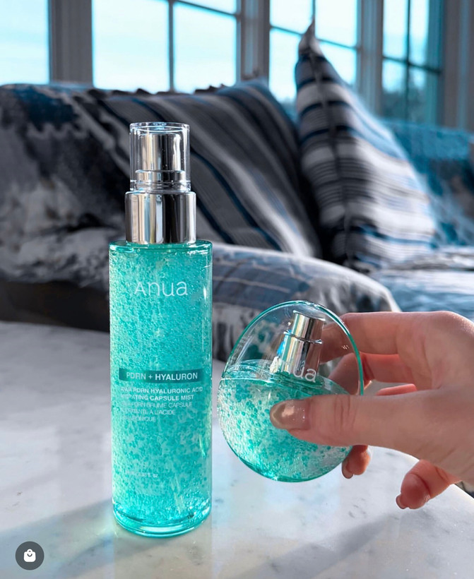 . اسپری آبرسان آنوا PDRN Hyaluronic Acid Hydrating Capsule Mist حجم ۳۰ میل