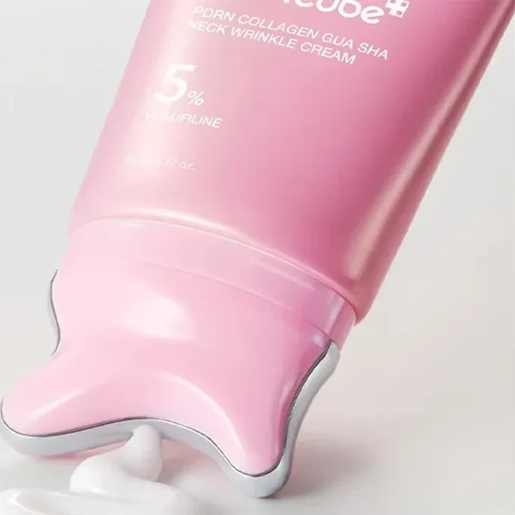کرم گواشا گردن PDRN کلاژن مدیکیوب | ۹۰ میل Medicube PDRN Collagen Gua Sha Neck Wrinkle Cream
