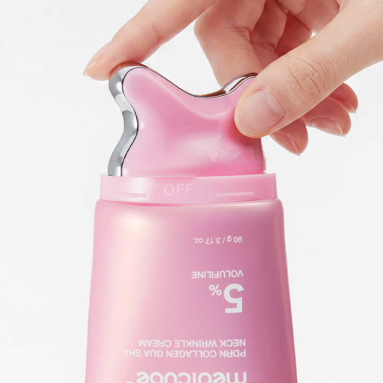 کرم گواشا گردن PDRN کلاژن مدیکیوب | ۹۰ میل Medicube PDRN Collagen Gua Sha Neck Wrinkle Cream