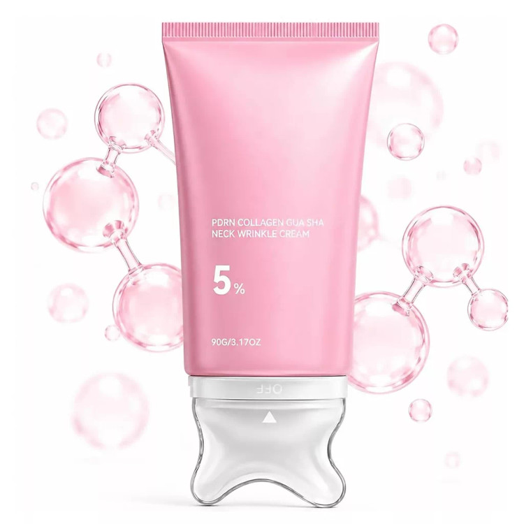 کرم گواشا گردن PDRN کلاژن مدیکیوب | ۹۰ میل Medicube PDRN Collagen Gua Sha Neck Wrinkle Cream