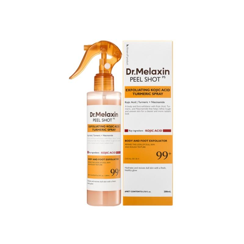 اسپری لایه‌بردار و روشن‌کننده پوست دکتر ملاکسین | Drelaxin Peel Shot Exfoliating TX Spray | 200ml